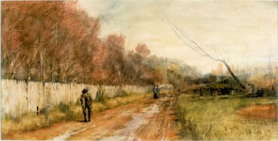 Autumn Landscape by John William Buxton Knight
